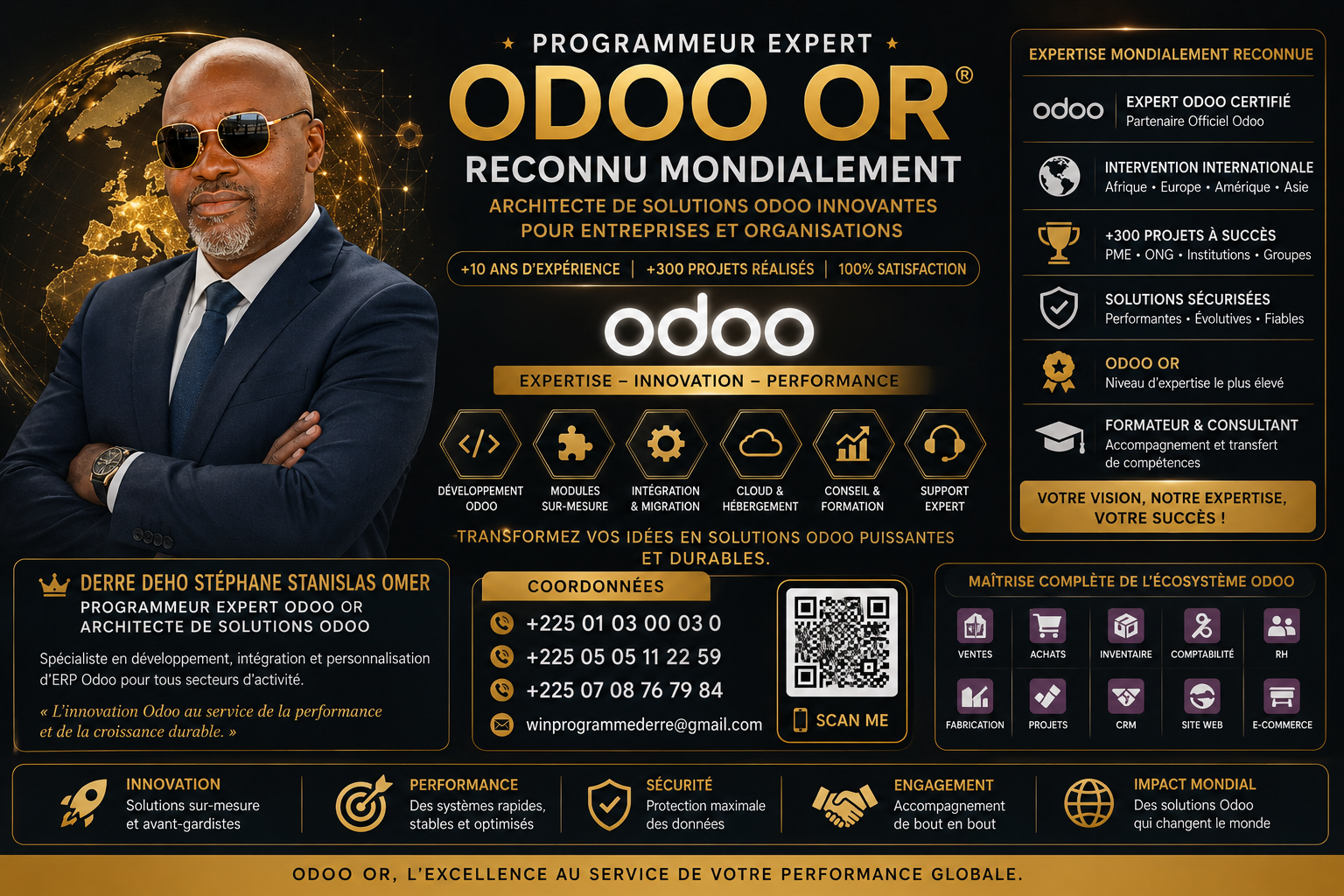 Programmeur Expert Odoo Or